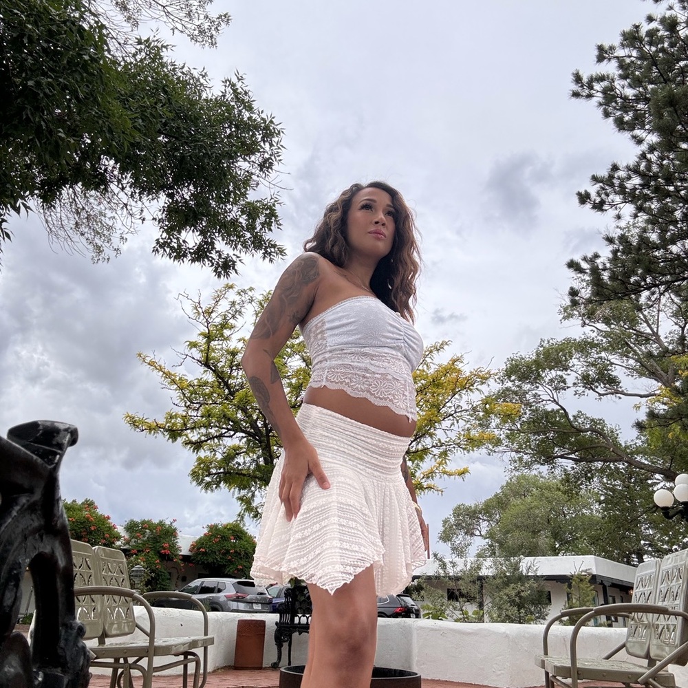 My little preggo skirt w/ built in short